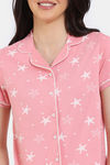 Zivame Woven Pyjama Set - Pink Icing — thumbnail 5